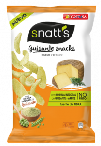 Snatt's Peas snacks with cheese & dill